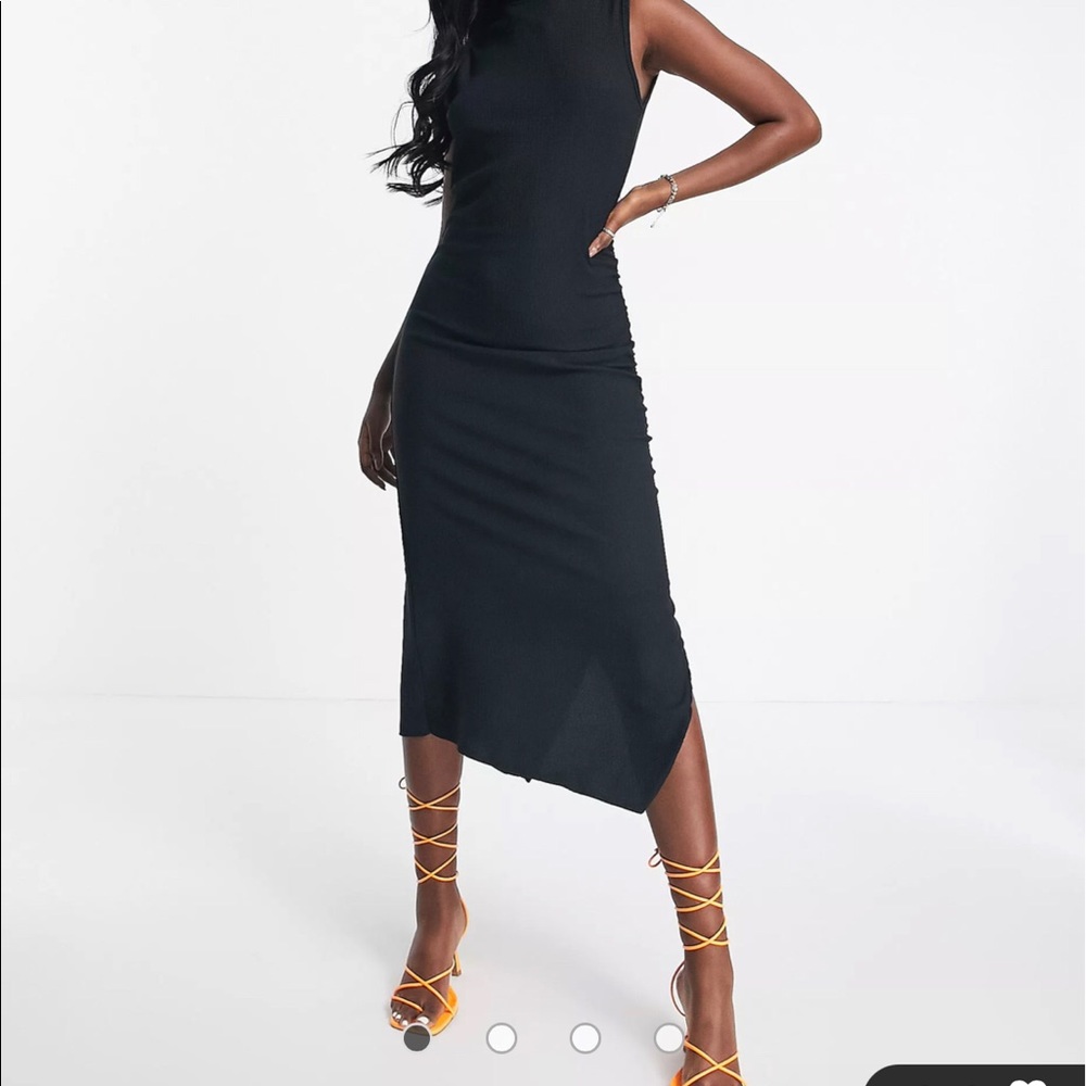 ASOS high neck dress
